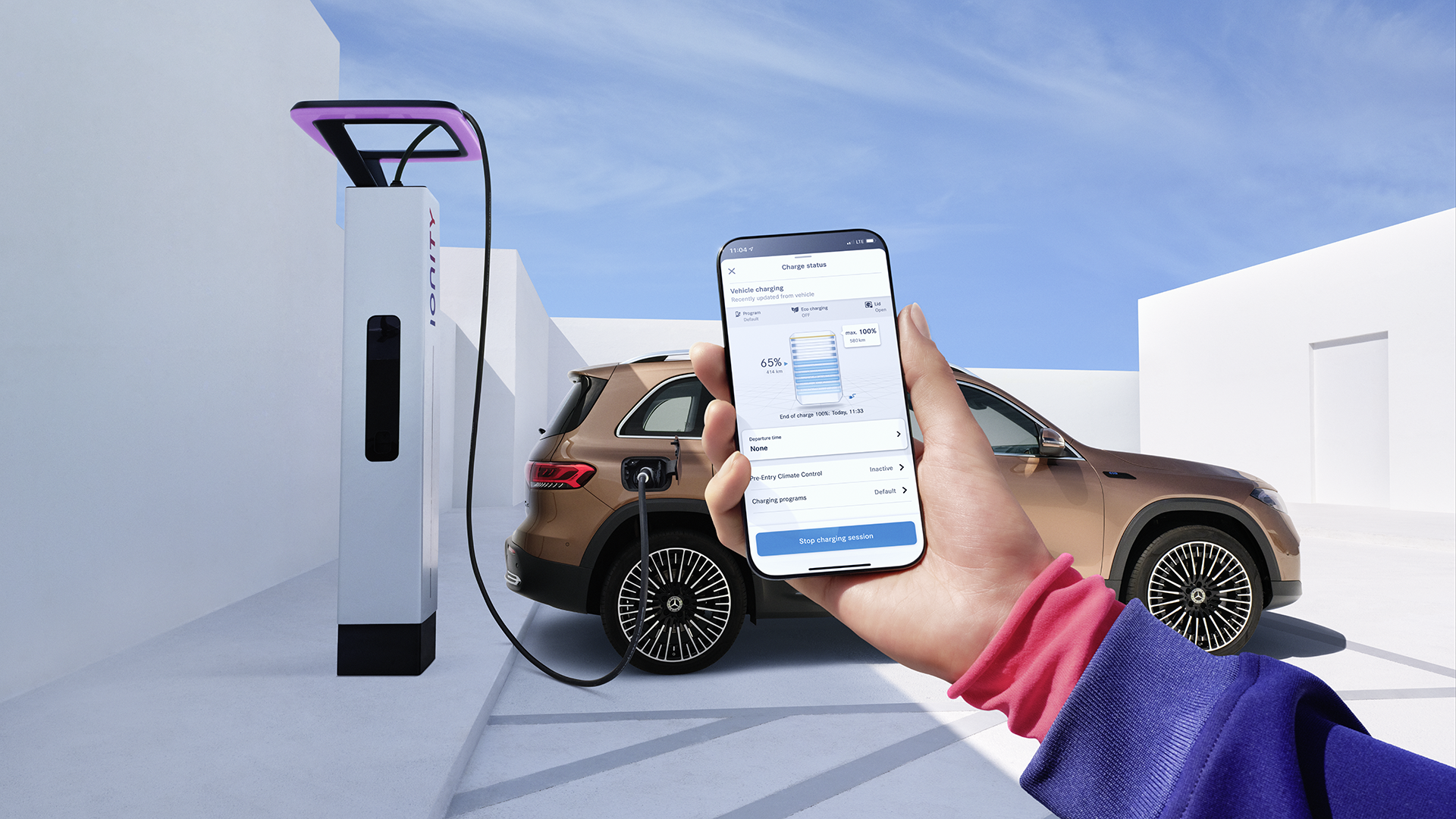 Mercedes me Charge rakendus